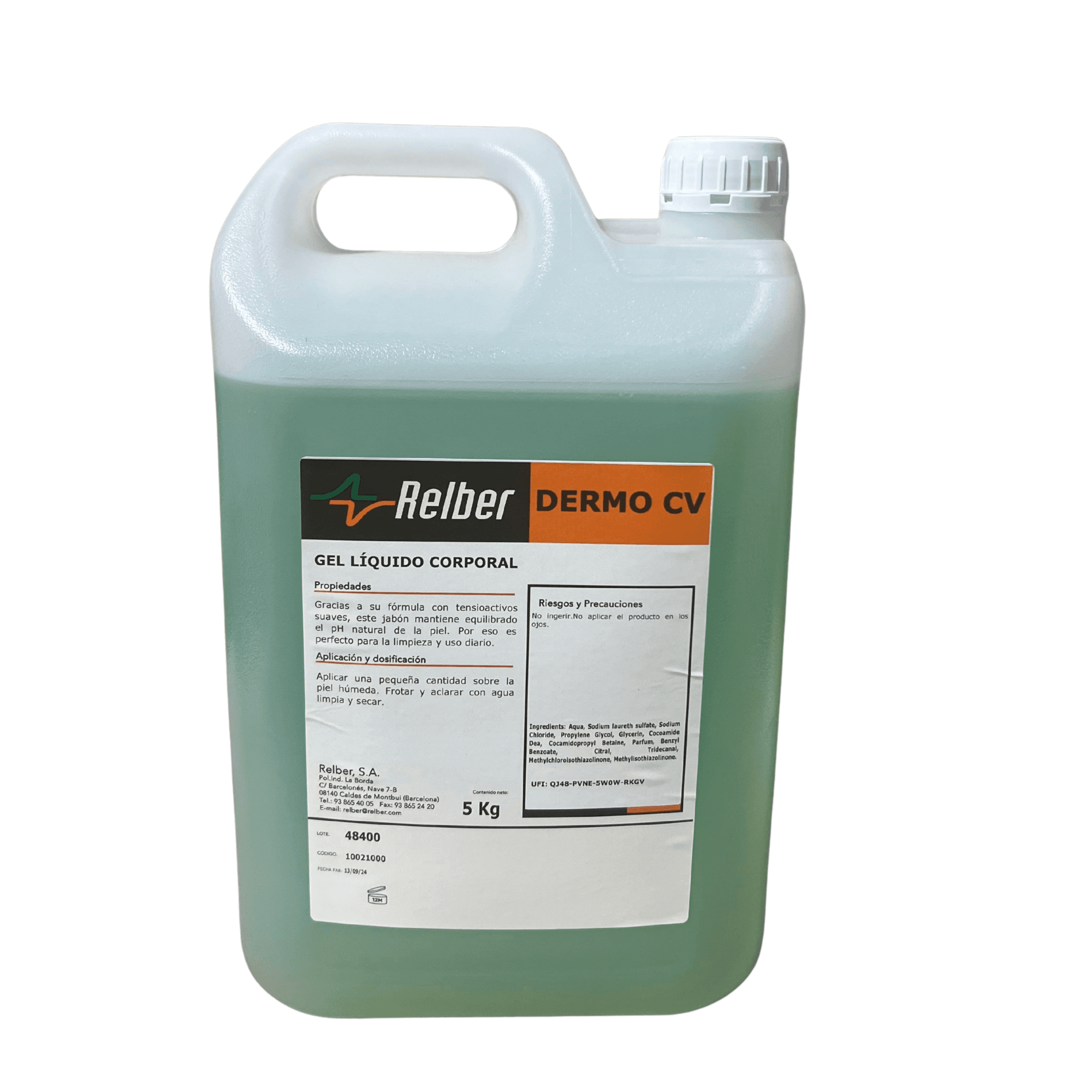 Dermo CV - Gel Champú 5l